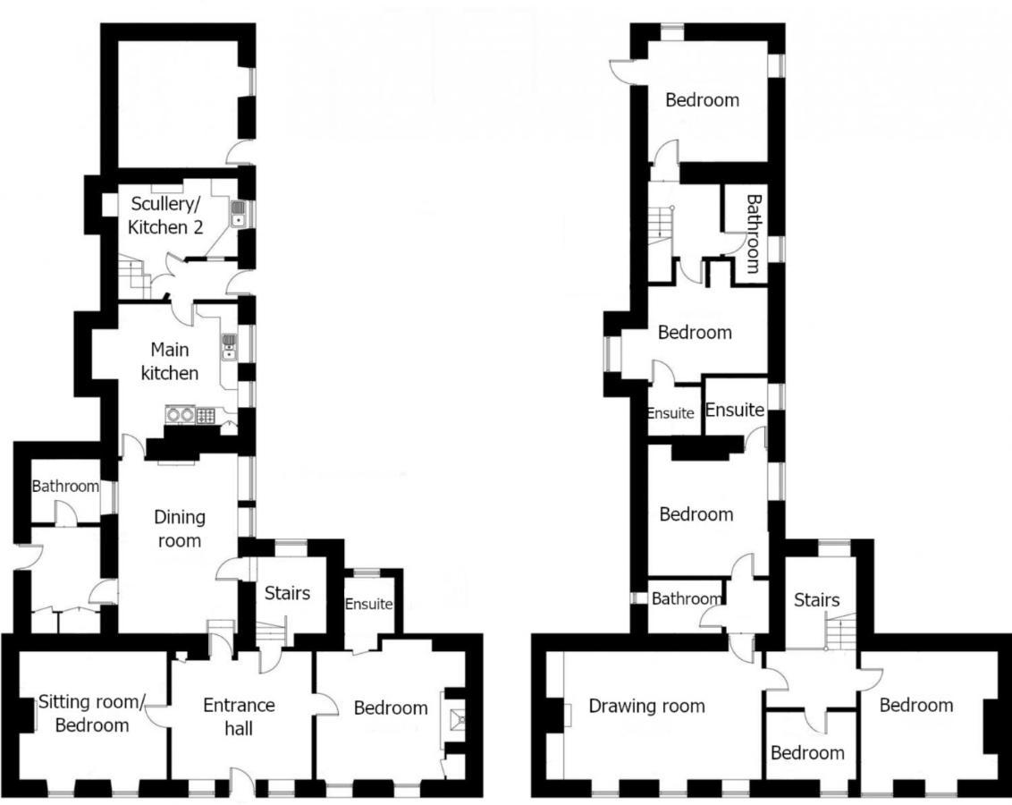 Topside House - Beautiful 7 Bedroom House With Hottub Wifi And Parking Near Bath Wells Frome Oakhill Exteriör bild